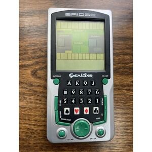 Excalibur Deluxe LCD Bridge Handheld Game Bridge Working New batteries